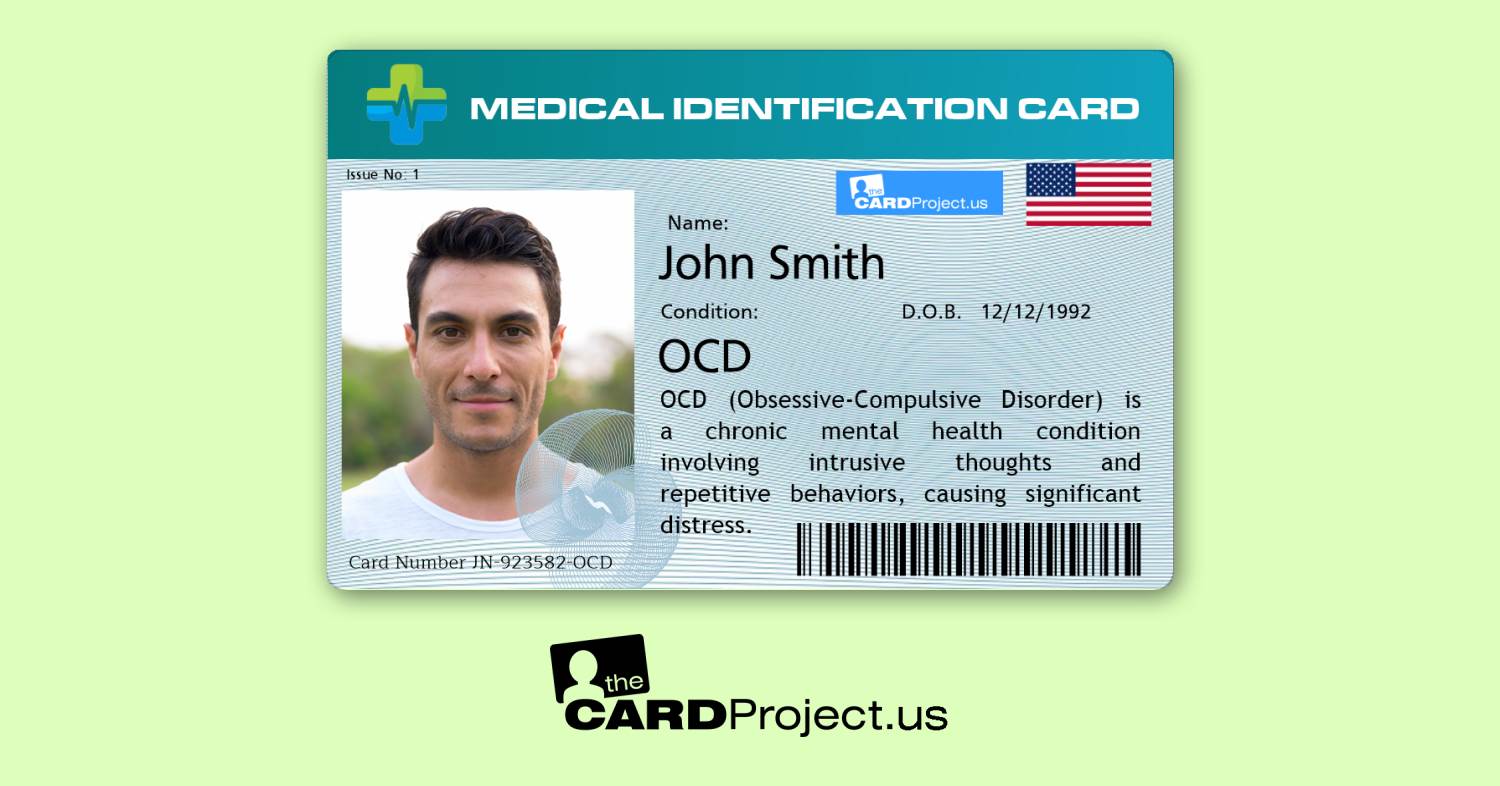 OCD Premium Medical Card (FRONT)